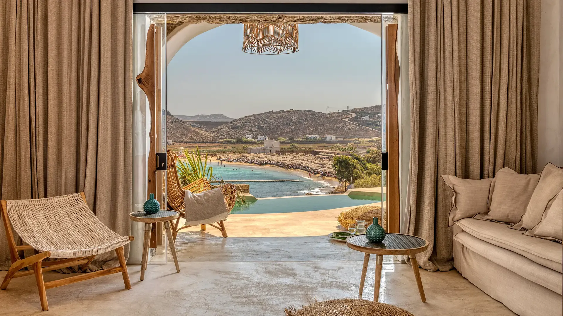 Panormos Village Mykonos | Executive Suite with Private Pool and Jacuzzi