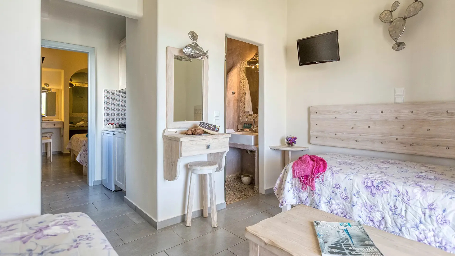 Panormos Village Mykonos | Superior Apartments for 4 Persons